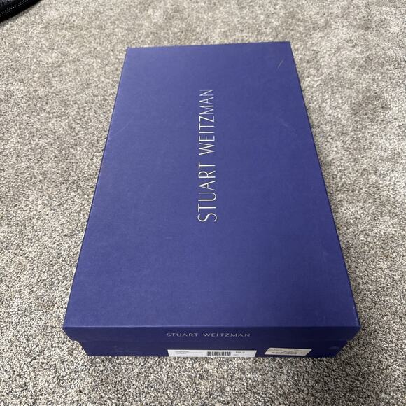 Stuart Weitzman Highland Nero Stretch Velvet Over-the-Knee Boot sz 8 New Imperf - Picture 14 of 16